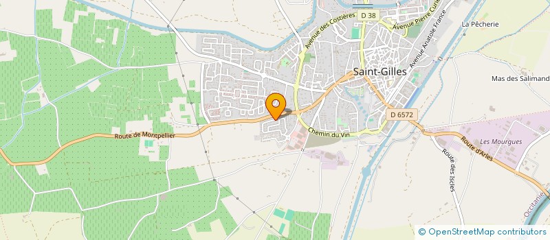 localisation de l'entreprise ZIBO  SAINT-GILLES