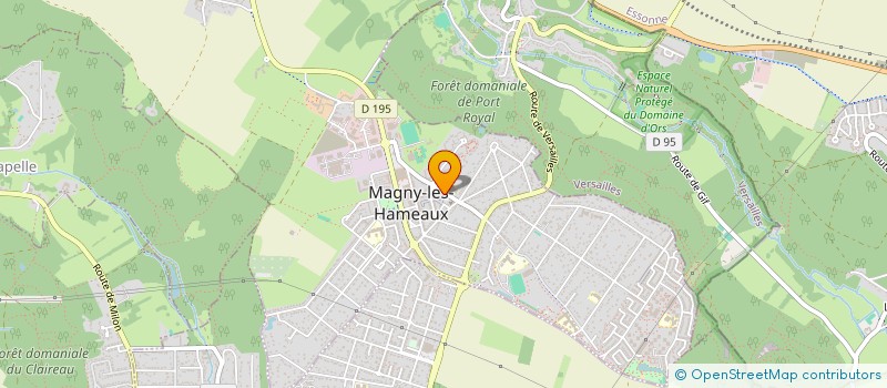 localisation de l'entreprise ZIC EN HERBE à MAGNY-LES-HAMEAUX