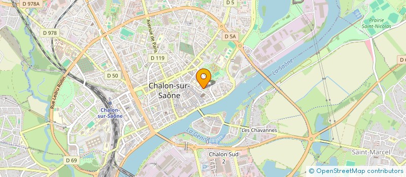 localisation de l'entreprise ZIC'EN LIVE à CHALON-SUR-SAONE