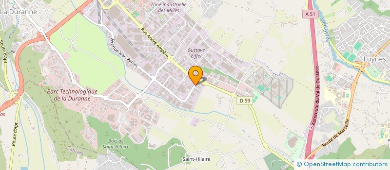 localisation de l'entreprise ZICBOX à AIX-EN-PROVENCE
