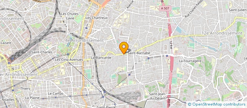 localisation de l'entreprise ZICCO à MARSEILLE
