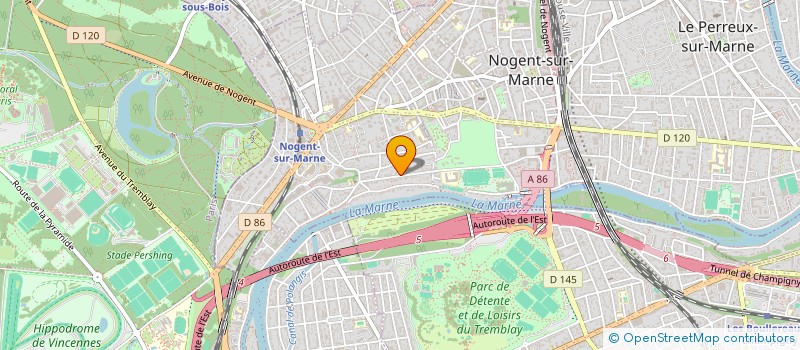 localisation de l'entreprise ZICKONNECTION à NOGENT-SUR-MARNE