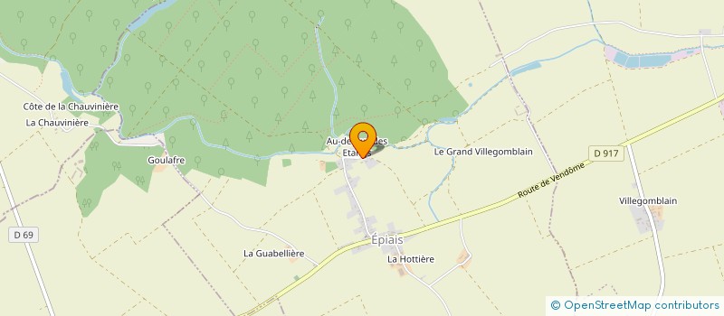 localisation de l'entreprise ZICOS PRODUCTION  EPIAIS