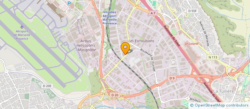 localisation de l'entreprise ZIDNI à VITROLLES
