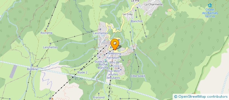 localisation de l'entreprise ZIEBEL JORDANE ET RAPP NICOLAS  LES AVANCHERS-VALMOREL