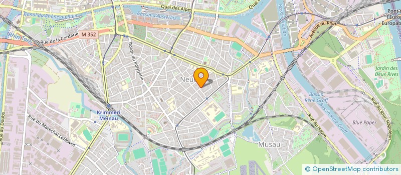 localisation de l'entreprise ZIEGELAUMIX51 à STRASBOURG