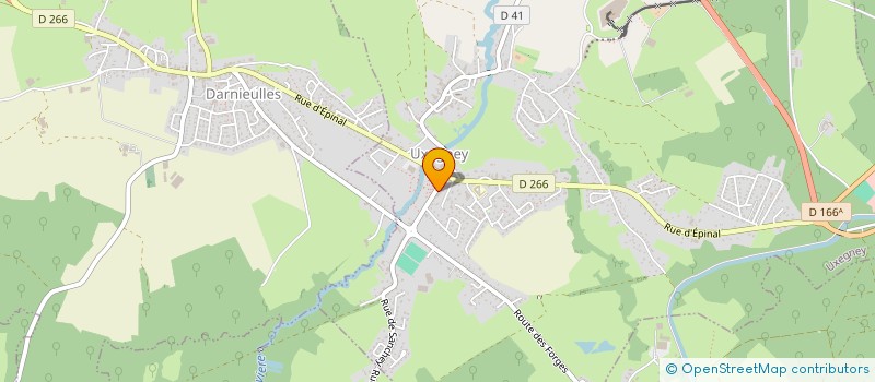 localisation de l'entreprise ZIEGLER à UXEGNEY