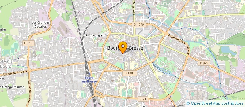 localisation de l'entreprise ZIELEO à BOURG-EN-BRESSE