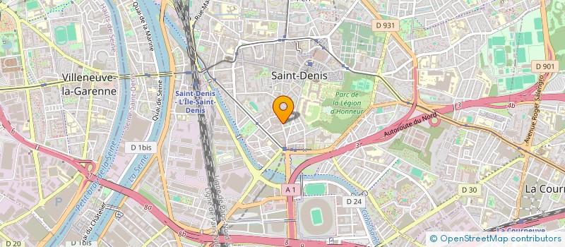 localisation de l'entreprise ZIFERTE PRODUCTIONS  SAINT-DENIS