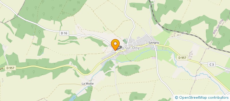 localisation de l'entreprise ZIG à BILLY-SUR-OISY