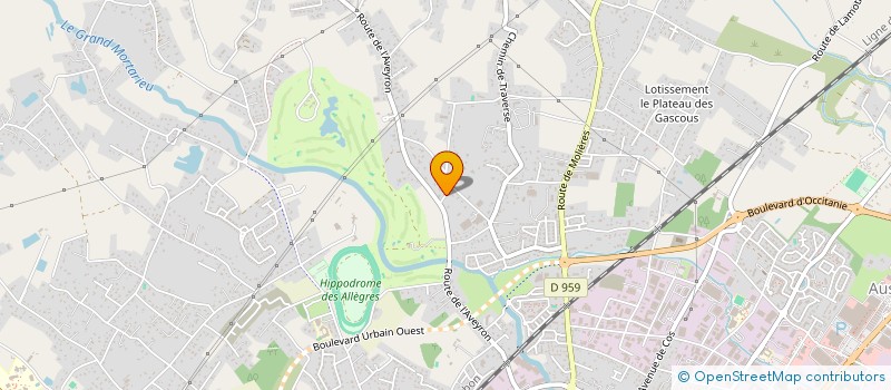 localisation de l'entreprise ZIG PATRIMOINE  MONTAUBAN