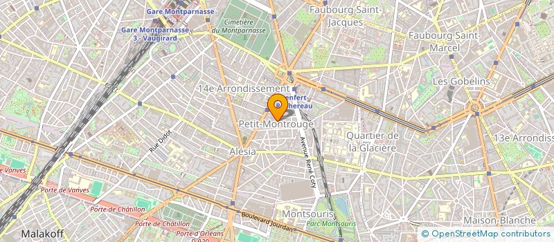 localisation de l'entreprise ZIG Z'ART  PARIS