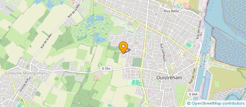 localisation de l'entreprise ZIG ZAG  OUISTREHAM