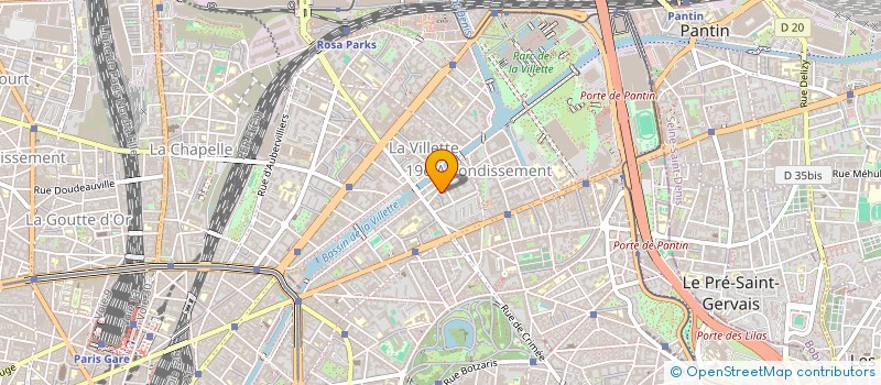 localisation de l'entreprise ZIG ZAG COLOR  PARIS