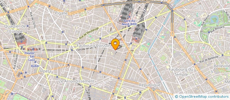 localisation de l'entreprise ZIGGY FILMS  PARIS