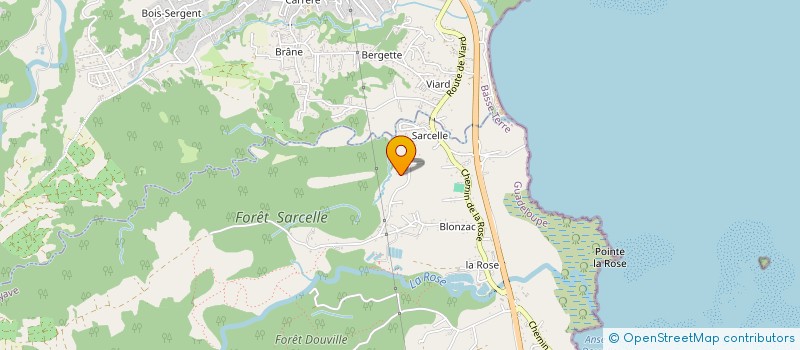 localisation de l'entreprise ZIGGY IMMO  WORLD WIDE REAL ESTATE  GOYAVE