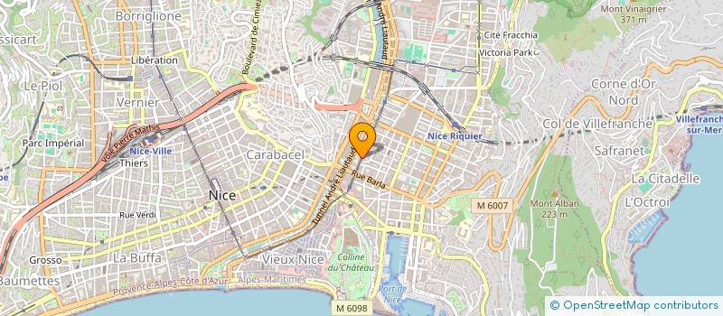 localisation de l'entreprise ZIGMA à NICE