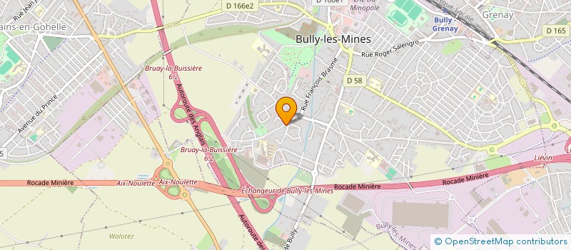 localisation de l'entreprise ZIGMILASIA  BULLY-LES-MINES