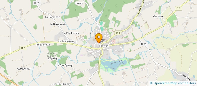 localisation de l'entreprise ZIGO  PLESSE