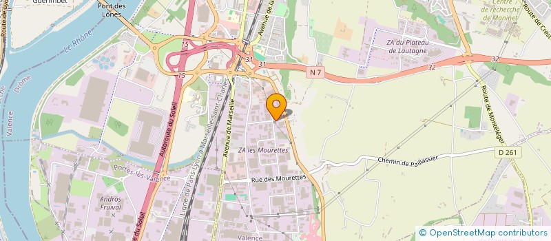 localisation de l'entreprise ZIGOTO PROD  VALENCE