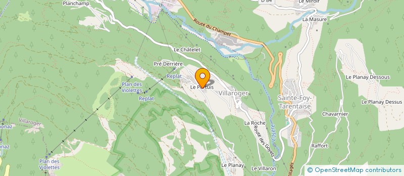 localisation de l'entreprise ZIGOTOS à SAINTE-FOY-TARENTAISE