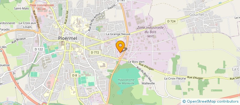 localisation de l'entreprise ZIGS  PLOERMEL