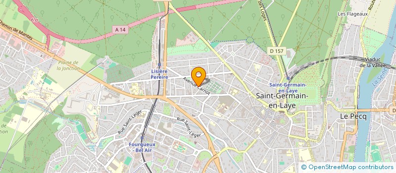 localisation de l'entreprise ZIGVEST  SAINT-GERMAIN-EN-LAYE