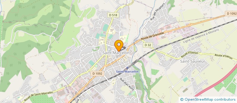 localisation de l'entreprise ZIGZAG  SAINT-MARCELLIN