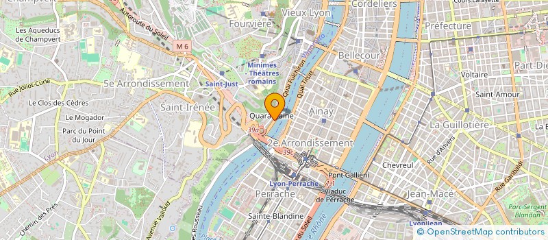 localisation de l'entreprise ZIGZAGONE à LYON