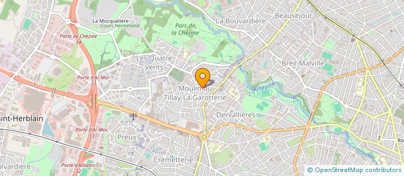 localisation de l'entreprise ZIK à SAINT-HERBLAIN