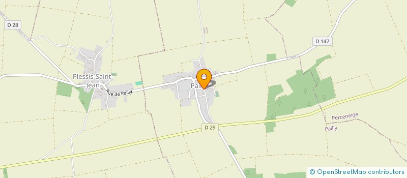 localisation de l'entreprise ZIK  PAILLY