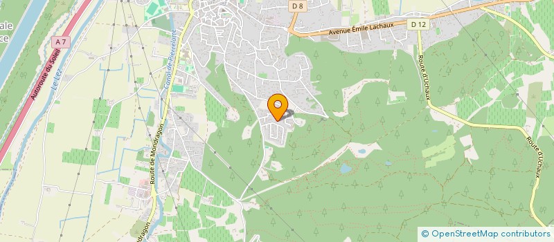 localisation de l'entreprise ZIK A GOGO  BOLLENE