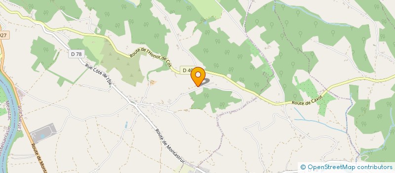 localisation de l'entreprise ZIK EN COS  PIQUECOS