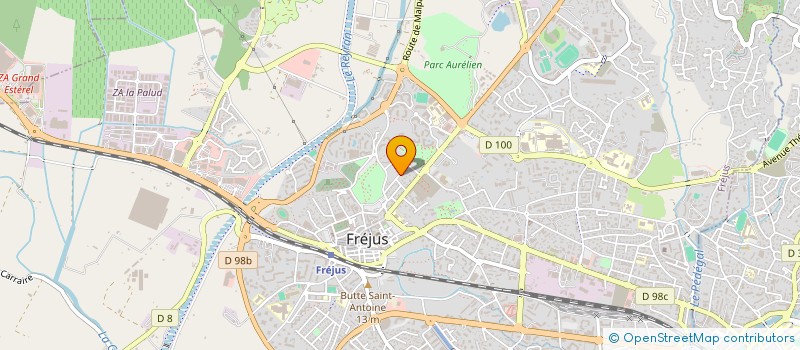 localisation de l'entreprise ZIK EN PACA à FREJUS