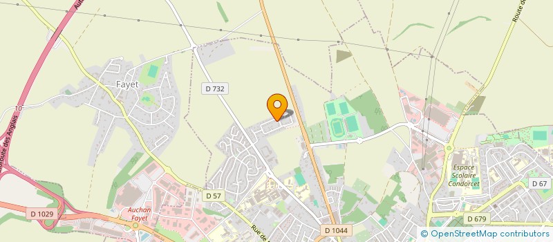 localisation de l'entreprise ZIK'IMMO à SAINT-QUENTIN