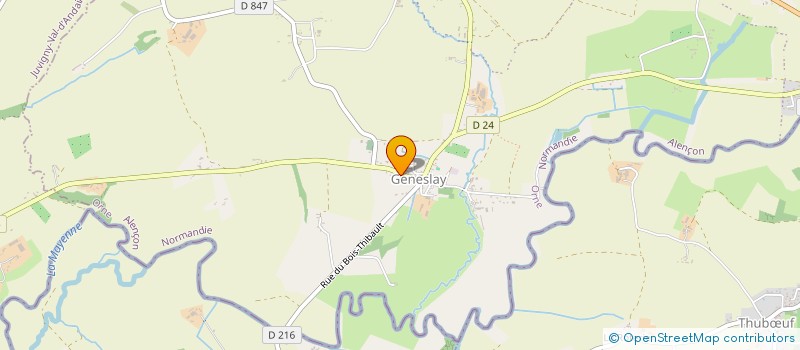 localisation de l'entreprise ZIK'ORNE à RIVES D'ANDAINE