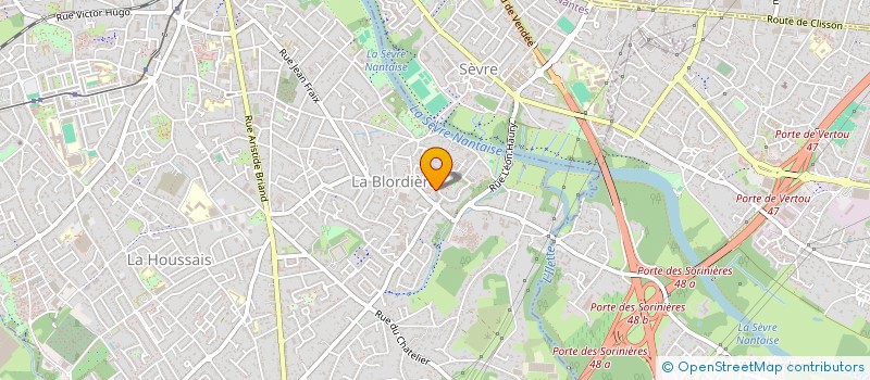 localisation de l'entreprise ZIK URB'N ASSOCIATION à REZE