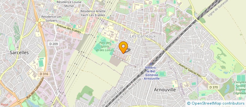 localisation de l'entreprise ZIKHRON NESSIM VEYEHOUDA  VILLIERS-LE-BEL