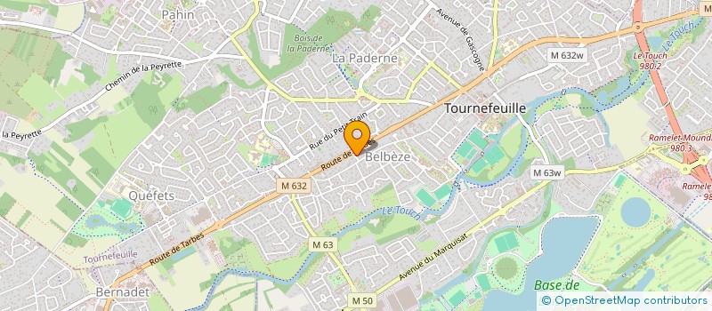 localisation de l'entreprise ZIKHUB RECORDS à TOURNEFEUILLE