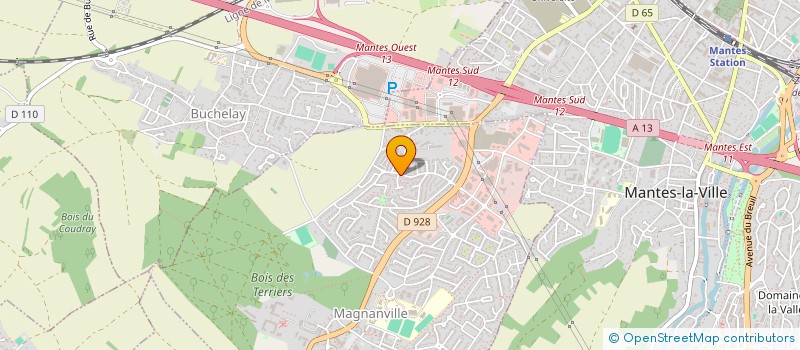 localisation de l'entreprise ZIKI INVEST  MAGNANVILLE