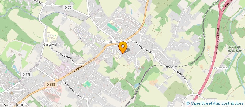 localisation de l'entreprise ZIKMUZ  CASTELMAUROU