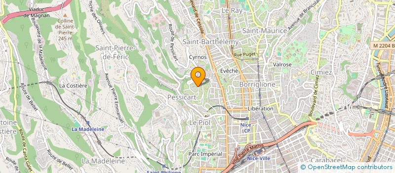 localisation de l'entreprise ZIKOMO à NICE