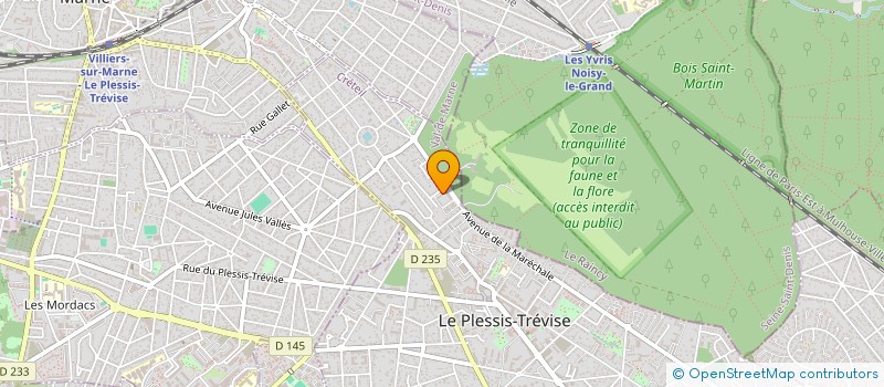 localisation de l'entreprise ZIL ATTITUDE à LE PLESSIS-TREVISE