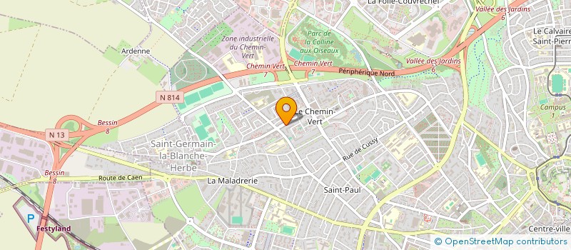 localisation de l'entreprise ZILAN BAT à BENOUVILLE