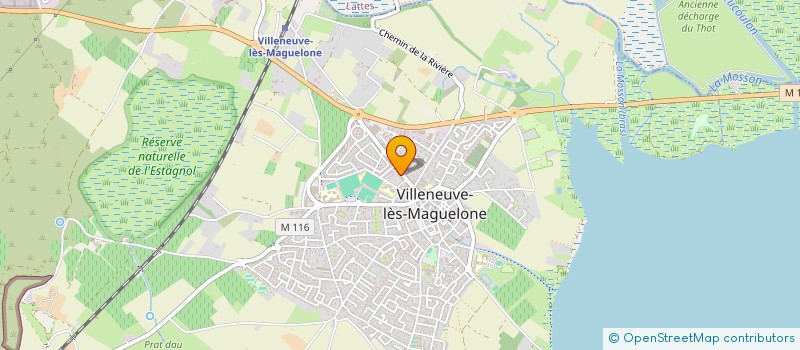 localisation de l'entreprise ZILEBA  VILLENEUVE-LES-MAGUELONE