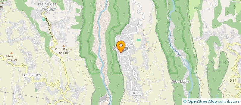 localisation de l'entreprise ZILFY à SAINT-JOSEPH
