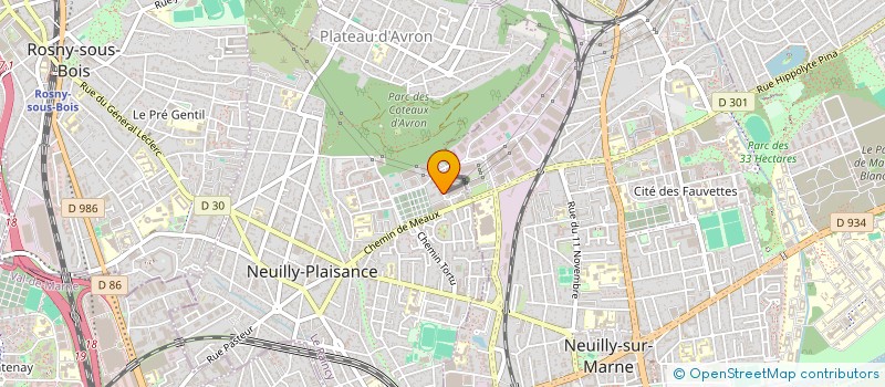 localisation de l'entreprise ZILIANI à NEUILLY-PLAISANCE