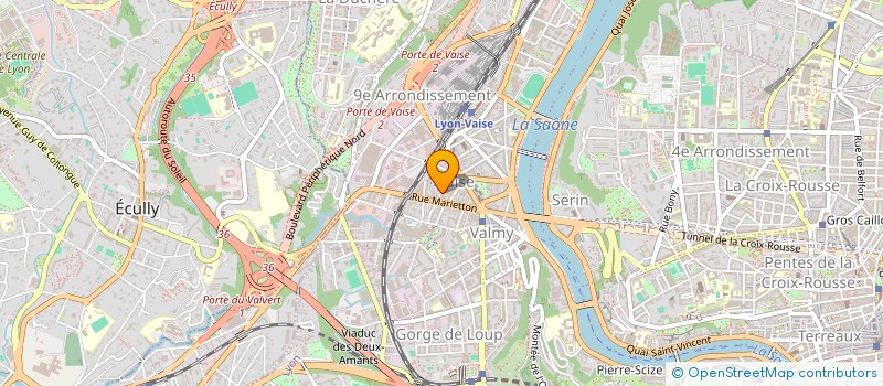 localisation de l'entreprise ZILIS  LYON