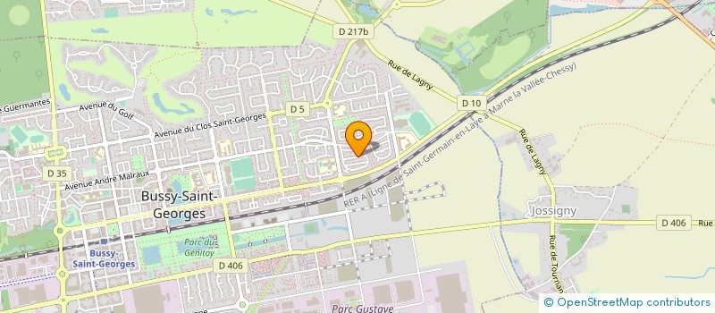 localisation de l'entreprise ZILLIOX CONSULTING  BUSSY-SAINT-GEORGES