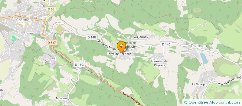 localisation de l'entreprise ZILOT  DIZIMIEU